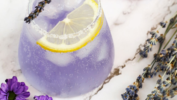 Coconut Lavender Lemonade