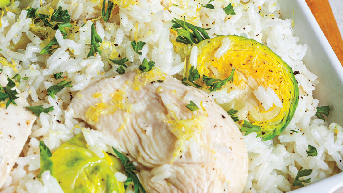 Lemon Chicken & Rice Casserole