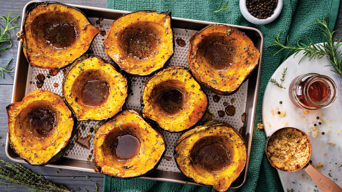 Maple-Roasted Acorn Squash
