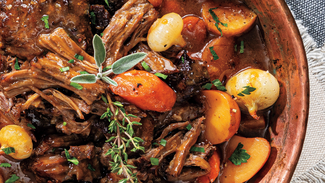 Slow Cooker Balsamic Pot Roast