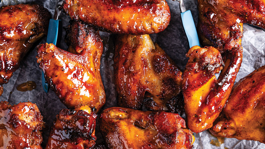 Sweet Heat Chicken Wings