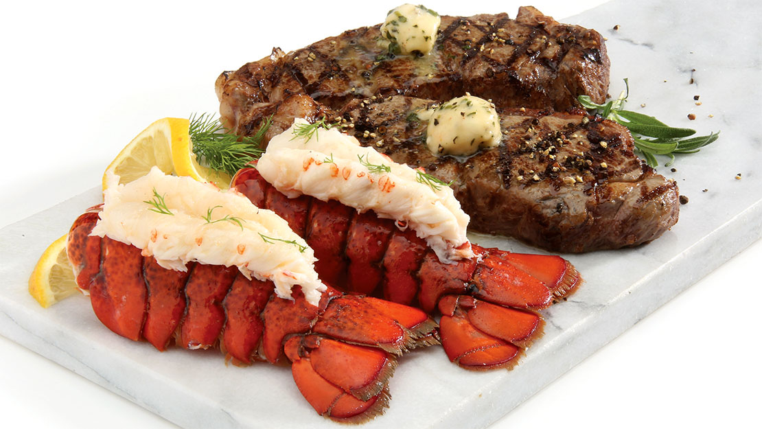 Steak and Lobster for Two