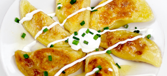 Sweet Potato & Fontina Pierogis