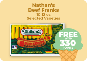 Nathan's Beef Franks 10-12oz, Selected Varieties