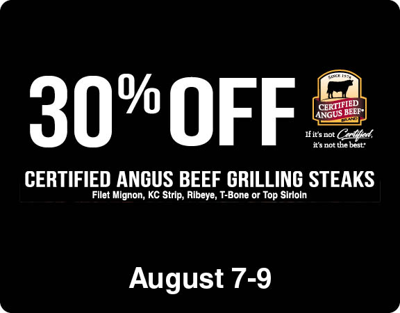 8-6-26 Rotator 3 Day Sale CAB Grilling Steaks Desktop View