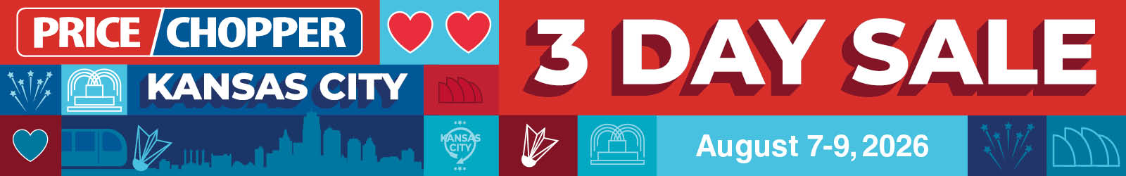8-6-26 Three Day Sale Rotator Desktop View