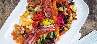 Simple And Elegant Antipasto Platter