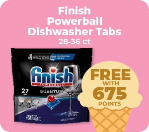 Finish Powerball Dishwasher Tabs 28 or 36ct