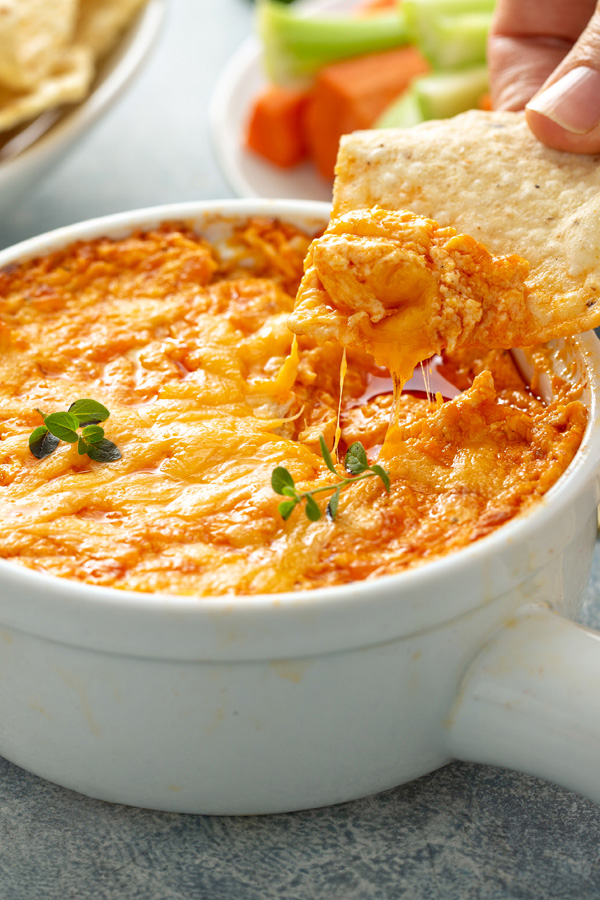 Dipping a chip