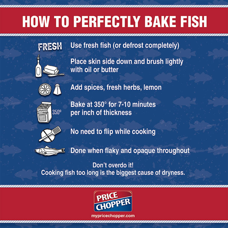 How to perfectly bake fish