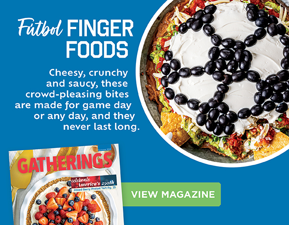 Futbol Finger Foods