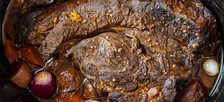 Slow Cooker Balsamic Pot Roast