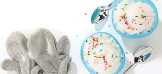 DIY Snow Ice Cream