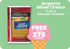 Sargento Sliced Cheese 8-20ct, Selected Varieties
