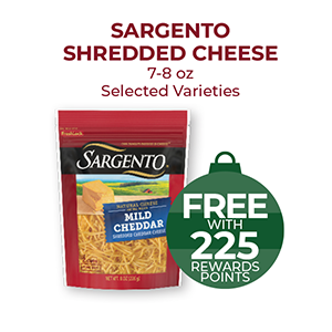 Sargento Shredded Cheese 7-8oz, Selected Varieties